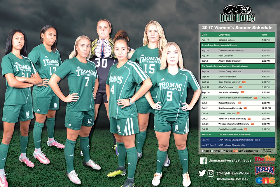 Extra posters, schedule cards available now Thomas University Athletics